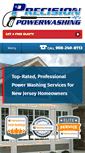 Mobile Screenshot of precision-powerwashingnj.com